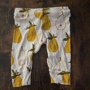 Milkbarn Baby Leggings with Pear Design